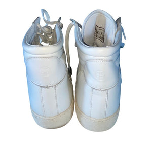 Anine Bing Sporty White Hayden High Top Sneakers Size 39 EU / 9 US