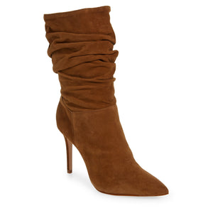 Schutz Suede Brown Ashlee Slouch Boot Size 9.5 M