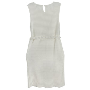 L'Academie Textured White Haylee Dress Size S