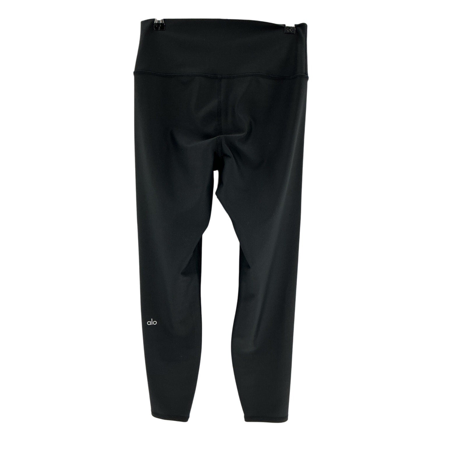 Alo Yoga 7/8 High-Waist Black Polyester Airlift Legging Size L