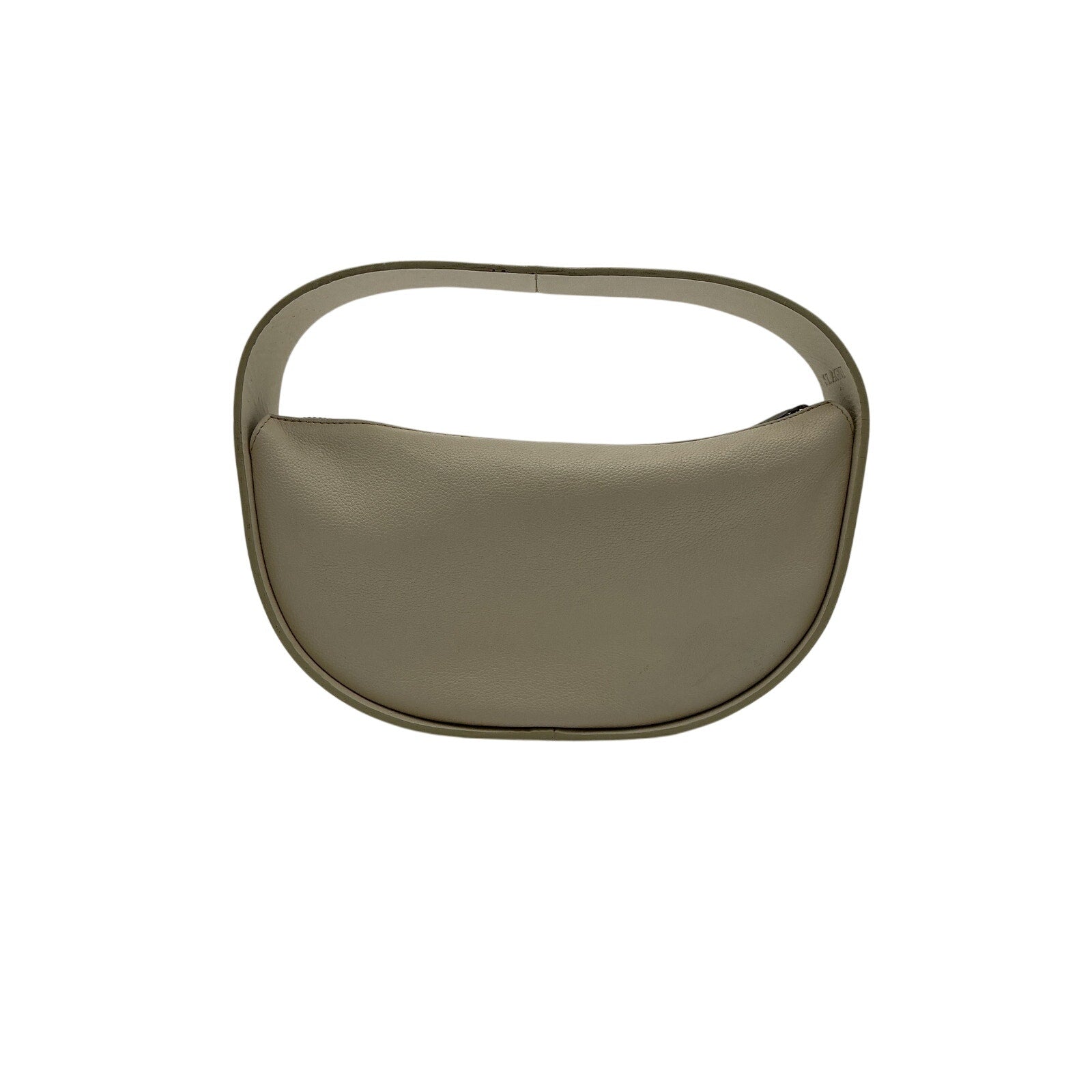 St. Agni Petit 'Arc' Beige Leather Bag