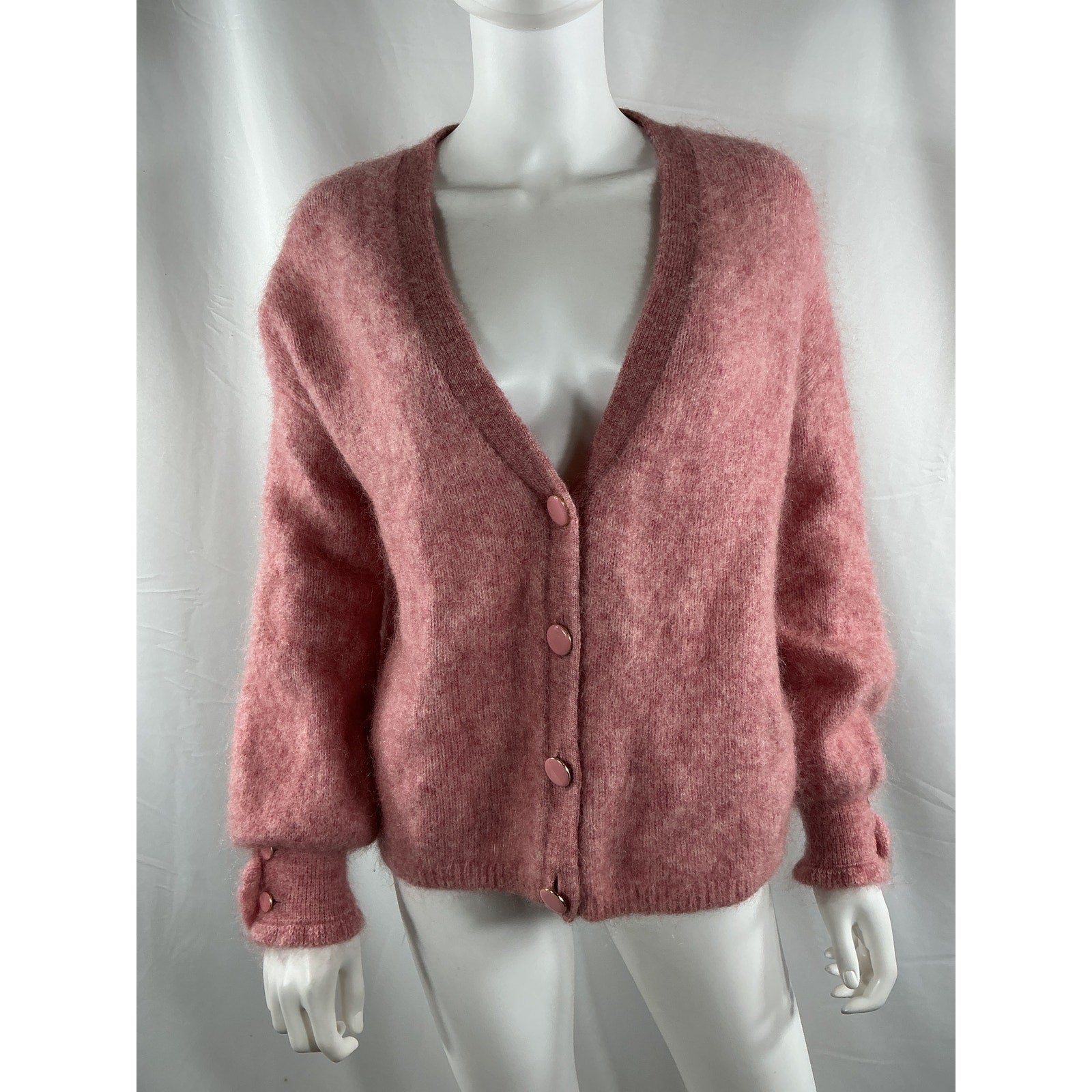 S�zane 'Mia' Pink Wool Jumper Size S
