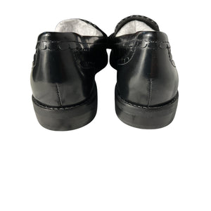 LoveShackFancy Polished Black Caroline Loafer Size S38