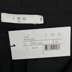 Iro Sleek Black Arianne Skirt Size 36 EU / US 4 NWT