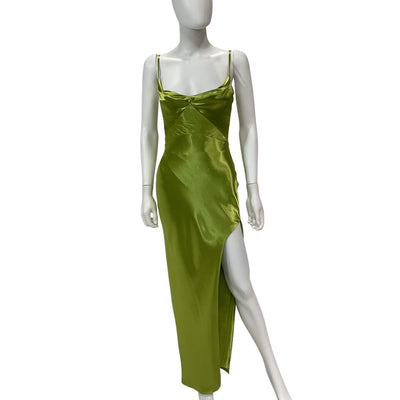 Nicholas Satin Limelight Ariah Dress Size 2