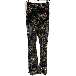Aknvas Embellished Black Lennon Pants Size 0 NWT