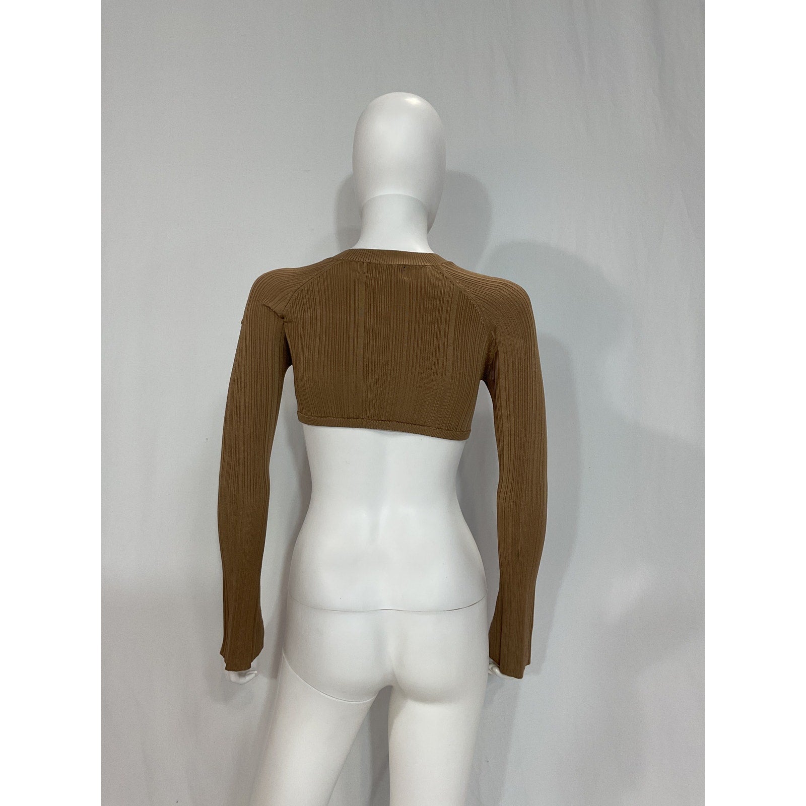 Michael Costello 'Kadri' Brown Top Size XS