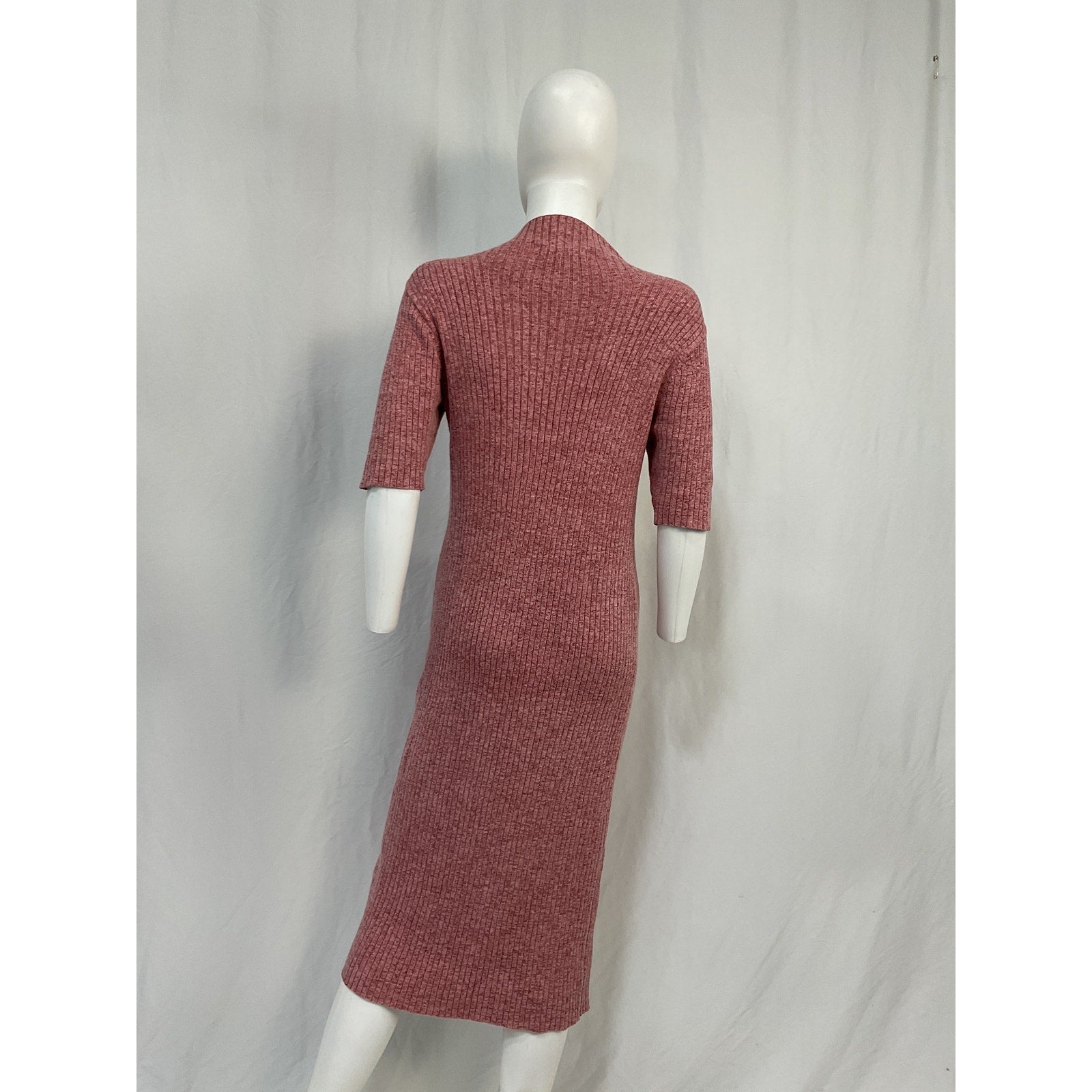 Hatch The 'Penelope' Pink Cotton Knit Dress Size 3