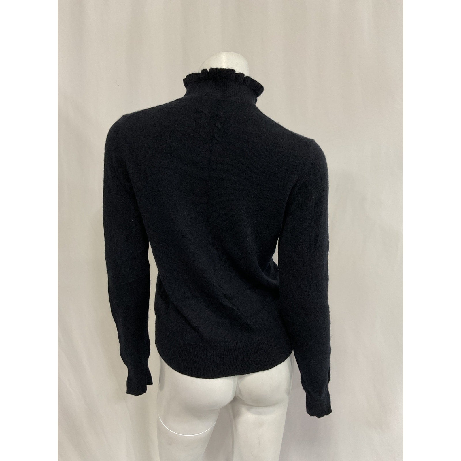 Nili Lotan 'Francis' Black Sweater Size S