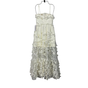 Neiman Marcus Floral Off-White Audrey Pim Dress Size X-Small NWT