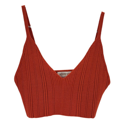 Ronny Kobo Ribbed Brick Nur Knit Top Size XS