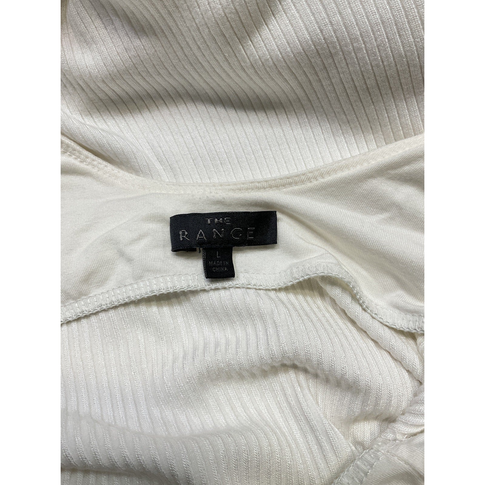 The Range 'Braided' White Strap Midi Dress Size L