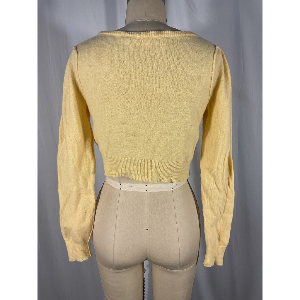 Loveshackfancy 'Carleen' Yellow Mini Dress Size 4