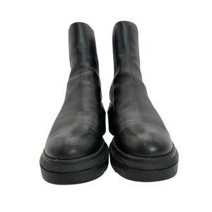 Stuart Weitzman Sleek Black Norah Chelsea Boots Size 8