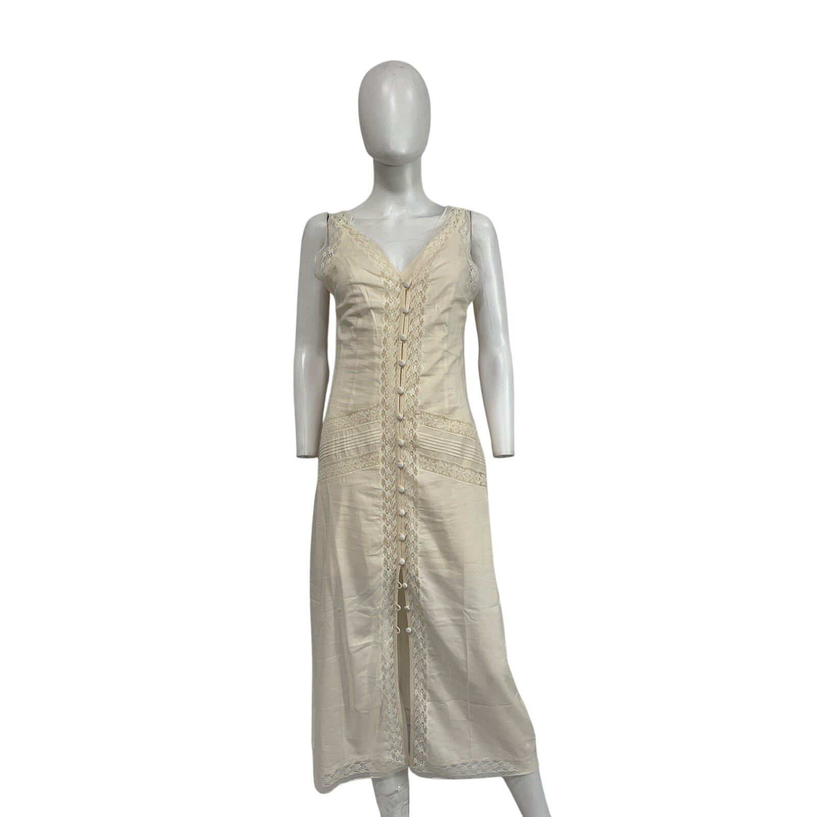 Reformation 'Julianne' Beige Dress Size 4
