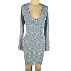 Atoir Marled Blue Rigel Dress Size S