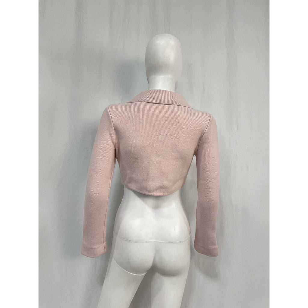 Majorelle 'Solveig' Pink Viscose Cardigan Size XS