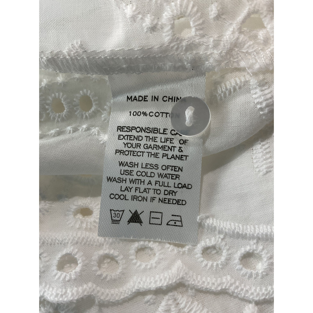 Hill House Home 'The Celia' White Cotton Top Size XXS - NWT
