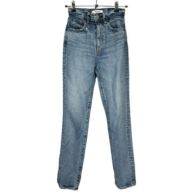 Moussy Vintage Blue Lombard Denim Jeans Size 23
