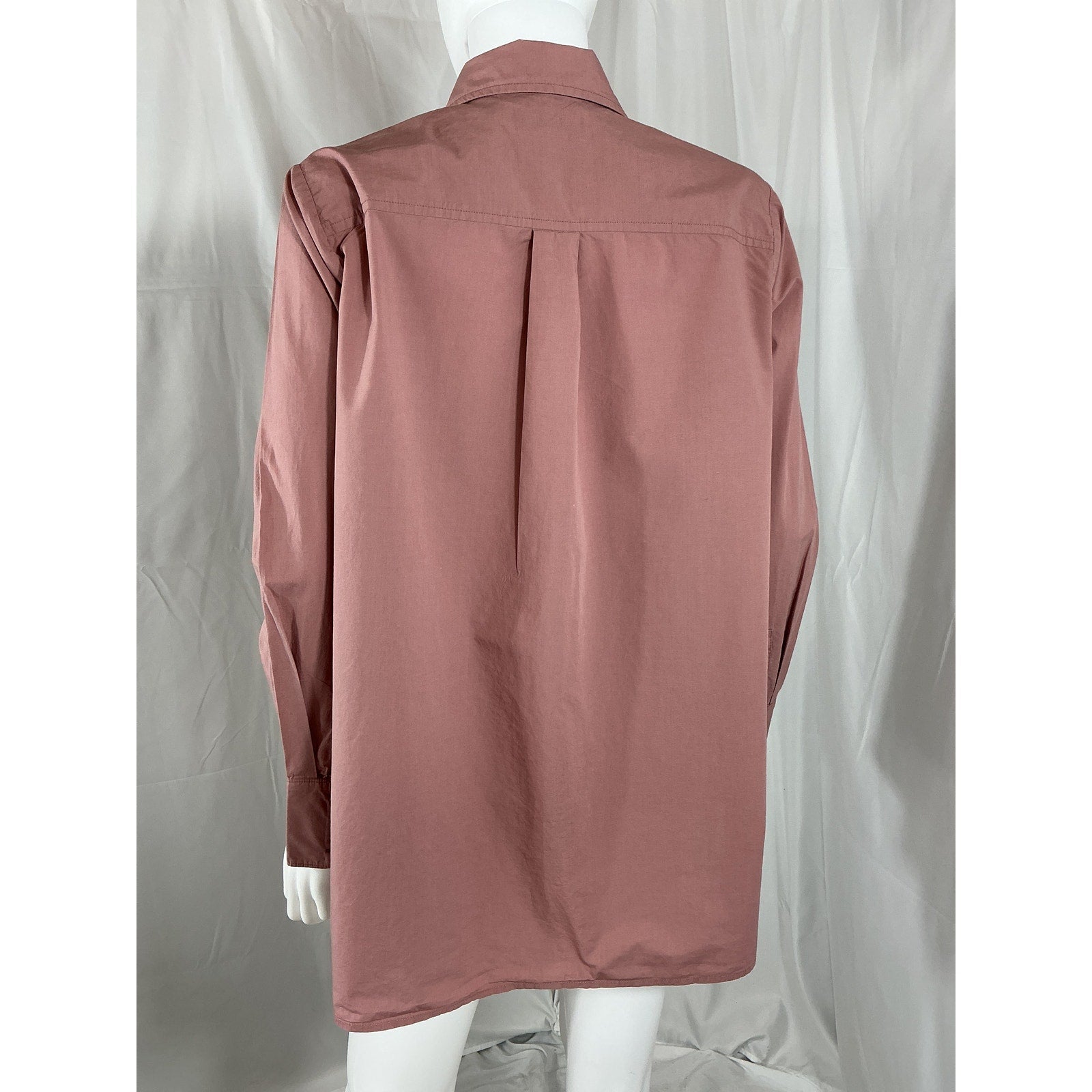 Hatch 'The Classic' Pink Buttondown Blouse Size 0