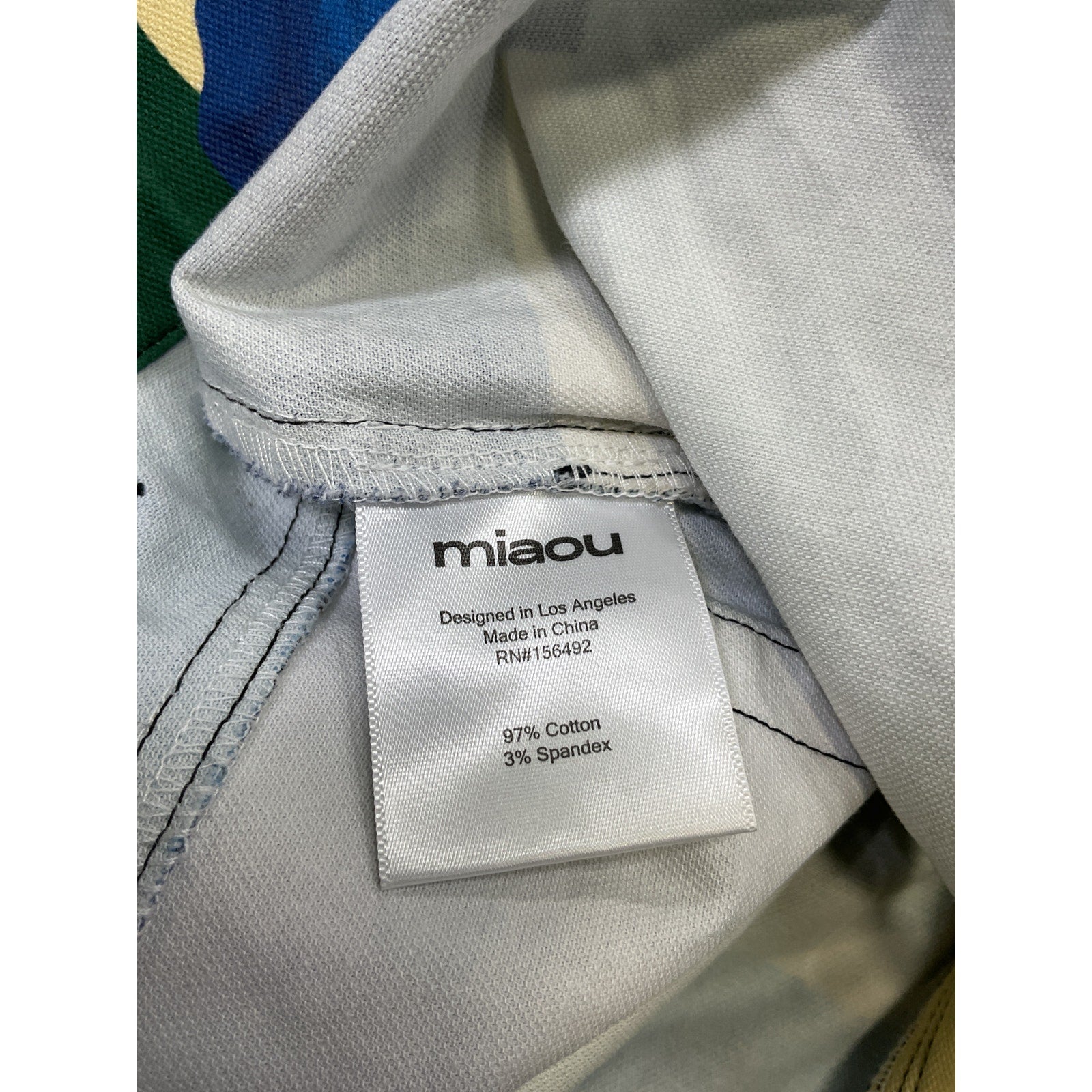 Miaou X 'Paloma' Green Cotton Elsesser Fargo Pants Size XS