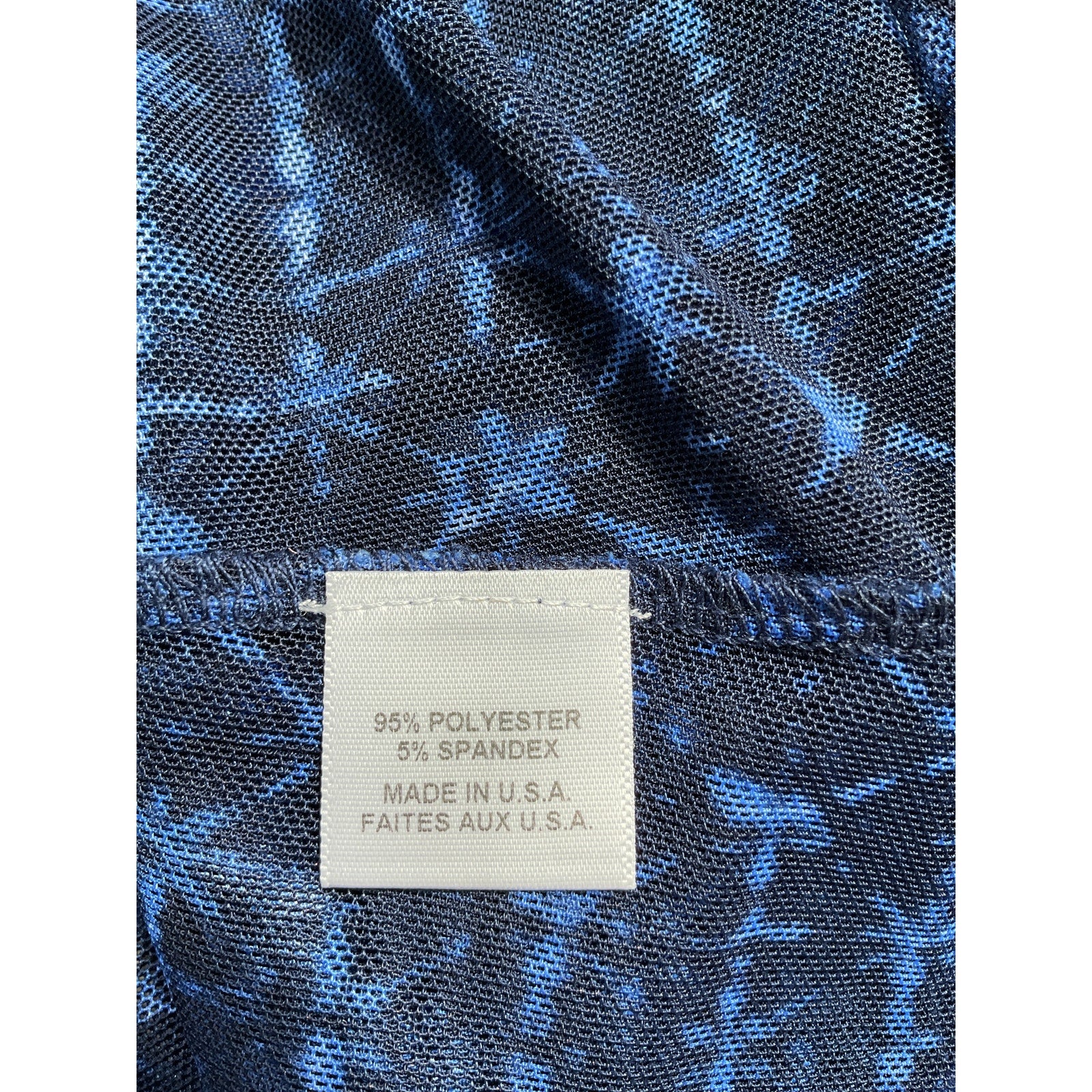 Misa Los Angeles 'Nadja' Blue Top Size S