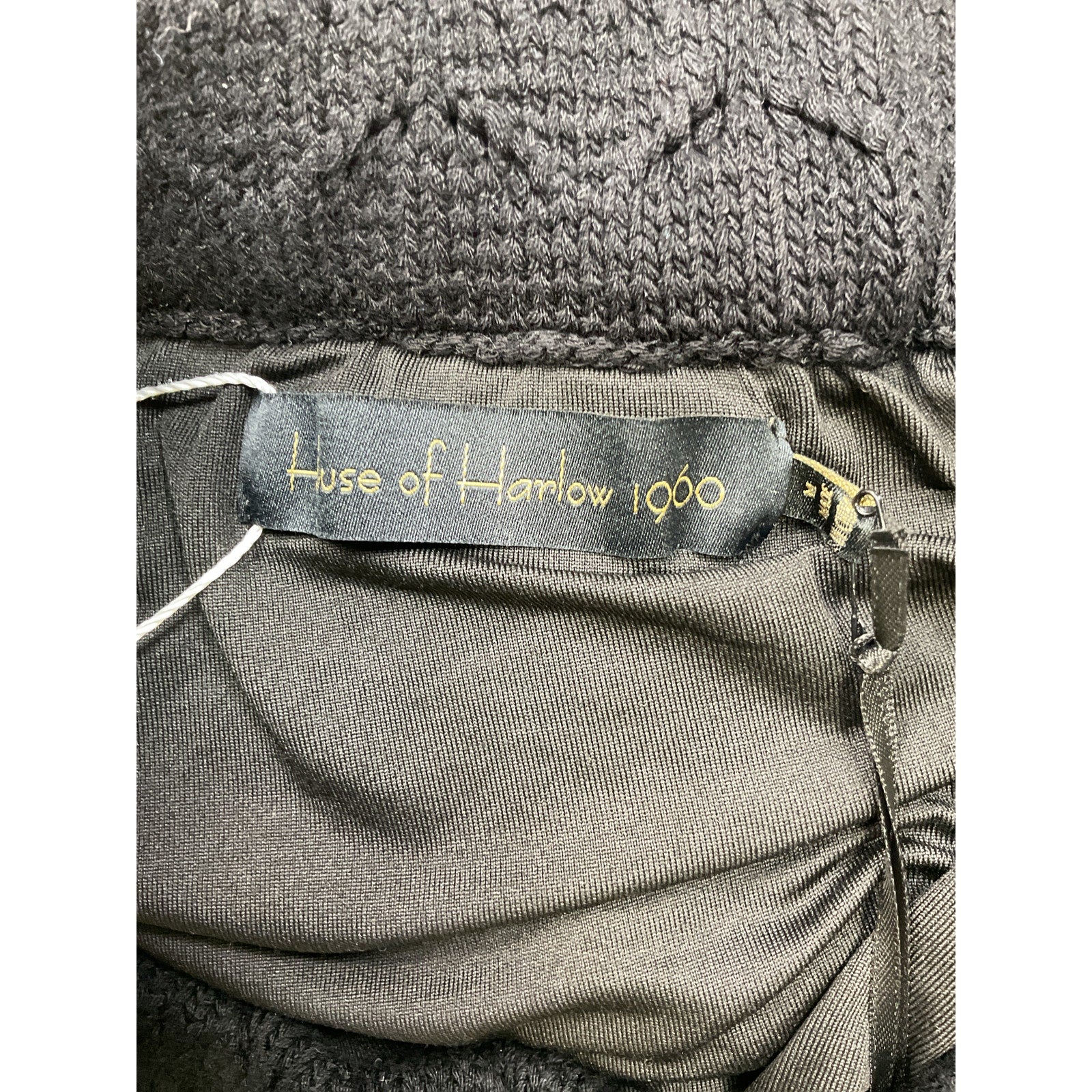 House Of Harlow 1960 x Revolve 'Sandra' Black Rayon Skirt Size M - NWT