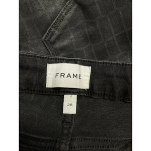 Frame Sleek Printed Le Crop Mini Boot Denim Jeans Size 28