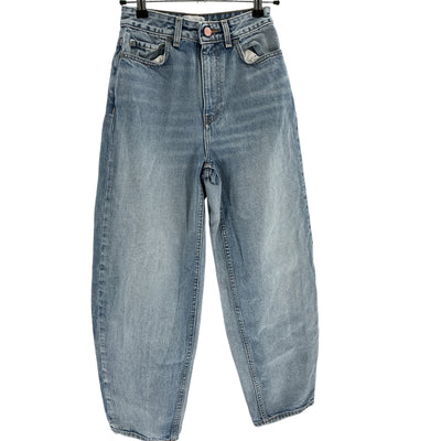 Ganni Relaxed Blue Stary Denim Jeans Size 32 FR / US 0