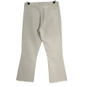 L'Agence Cropped Beige Kendra Denim Jeans Size 29