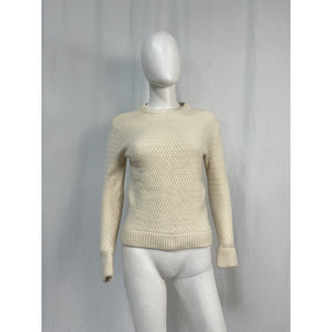 Ser.O.Ya 'Forrest' Cream Wool Sweater Size S