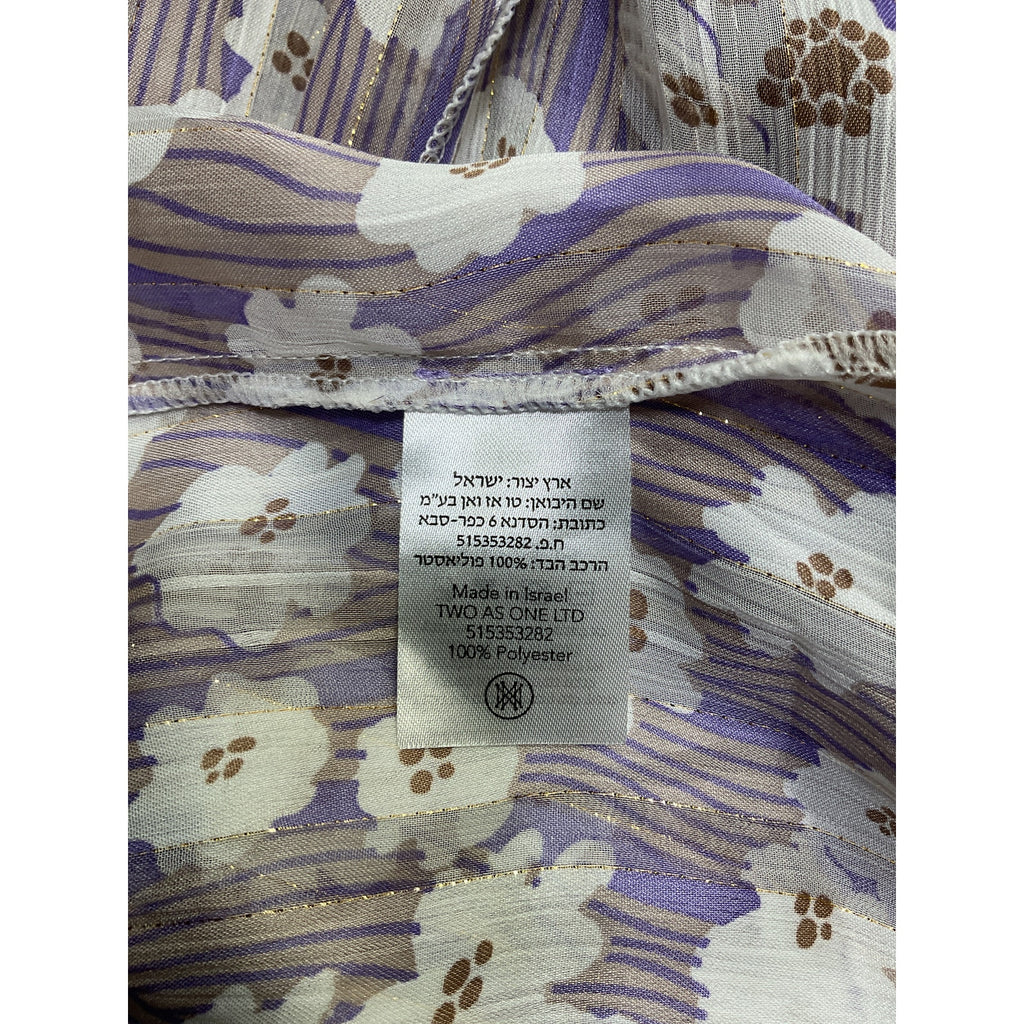 Sabina Musayev 'Astrid' Purple Polyester Dress Size XS