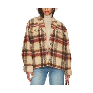 Anine Bing 'Flynn' Brown Wool Jacket Size XS