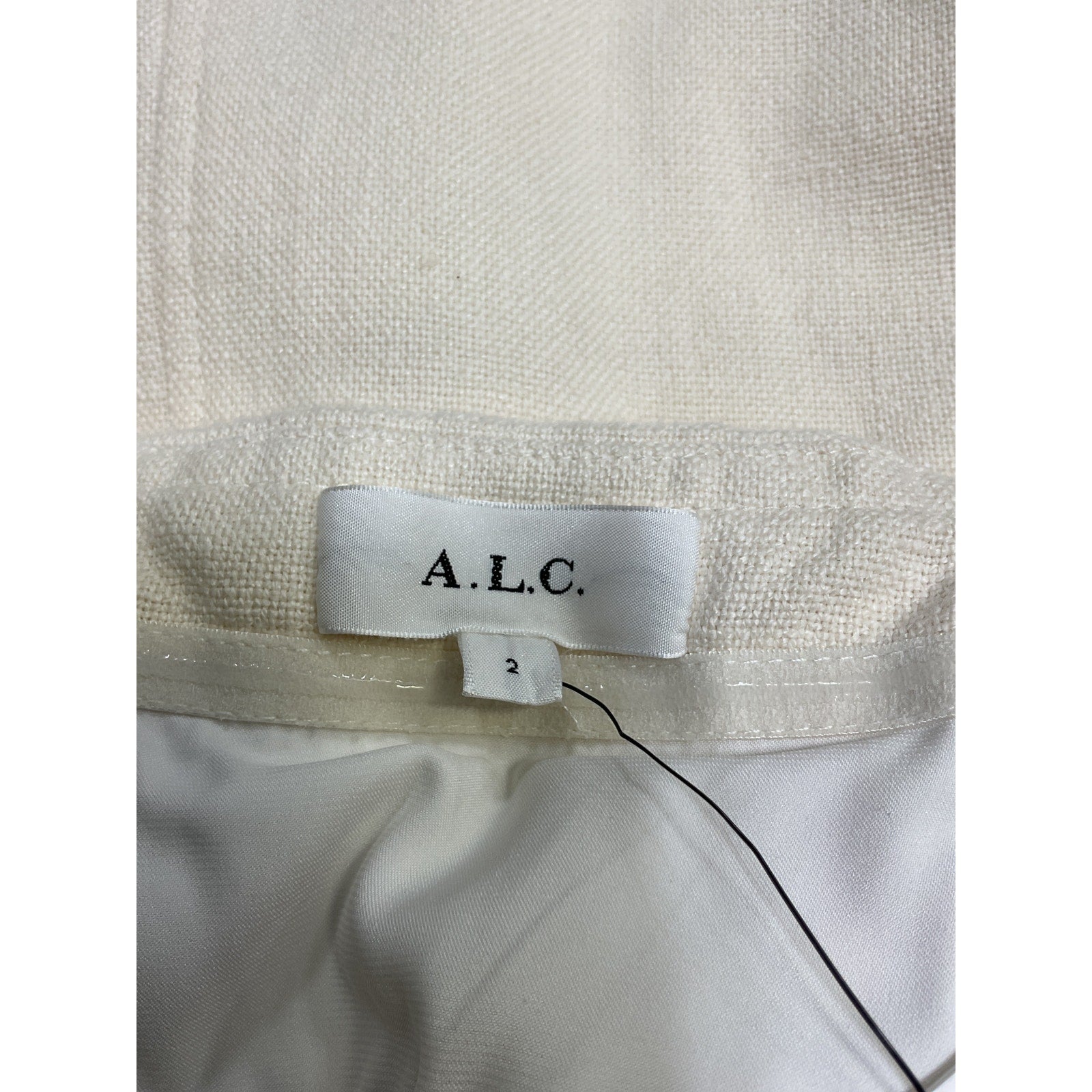 A.L.C. 'Elsie' White Linen Dress Size 2 - NWT