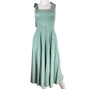 Reformation Knit Turquoise Edita Dress Size XS