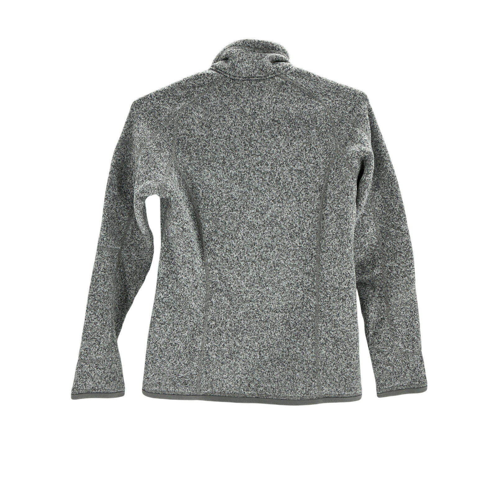 Patagonia 'Better' Grey Polyester Sweater Quarter-Zip Fleece Pullover Size XS