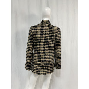 Anine Bing 'Kaia' Brown Acrylic Blazer Size XS