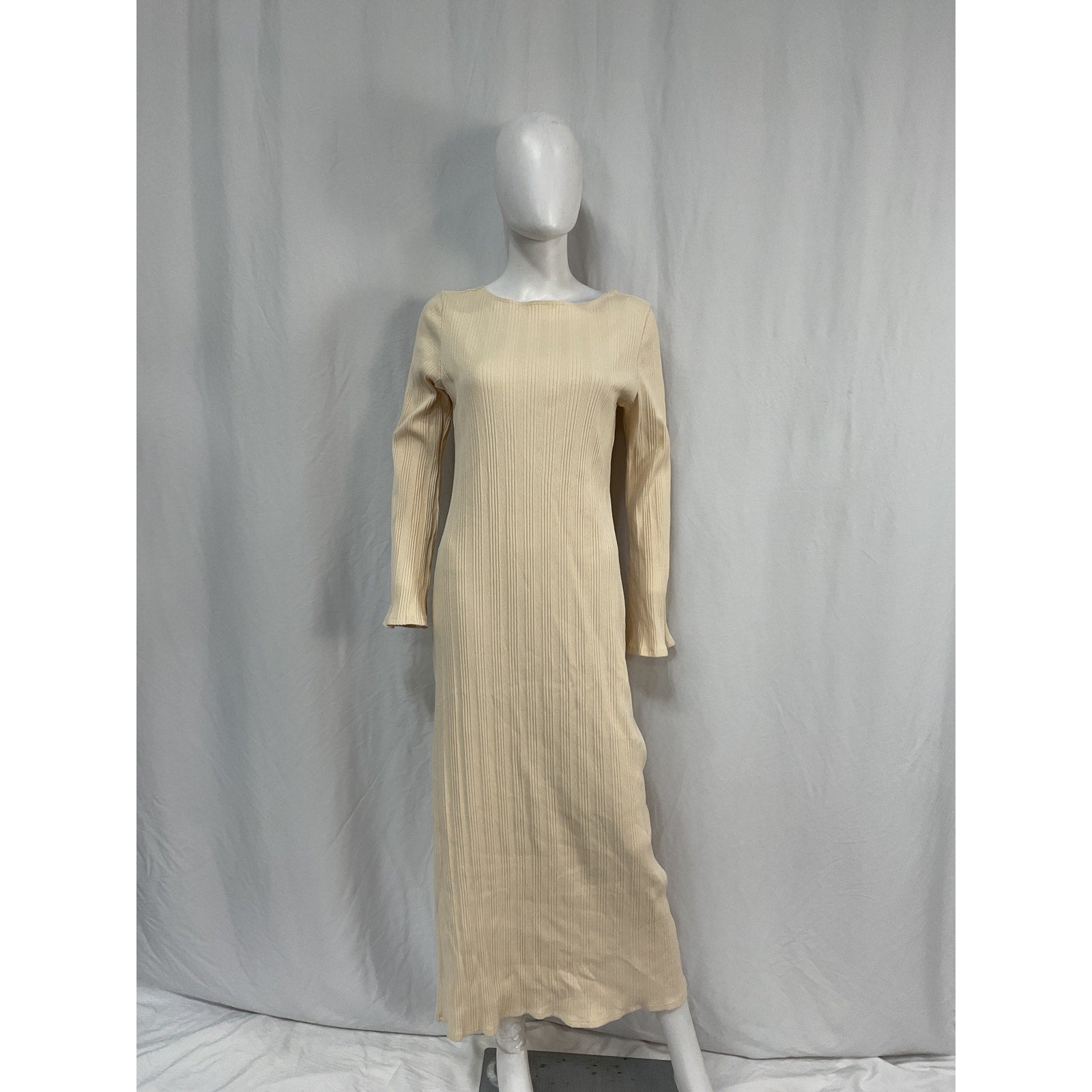 Reformation 'Delphina' White Cotton Knit Dress Size XL