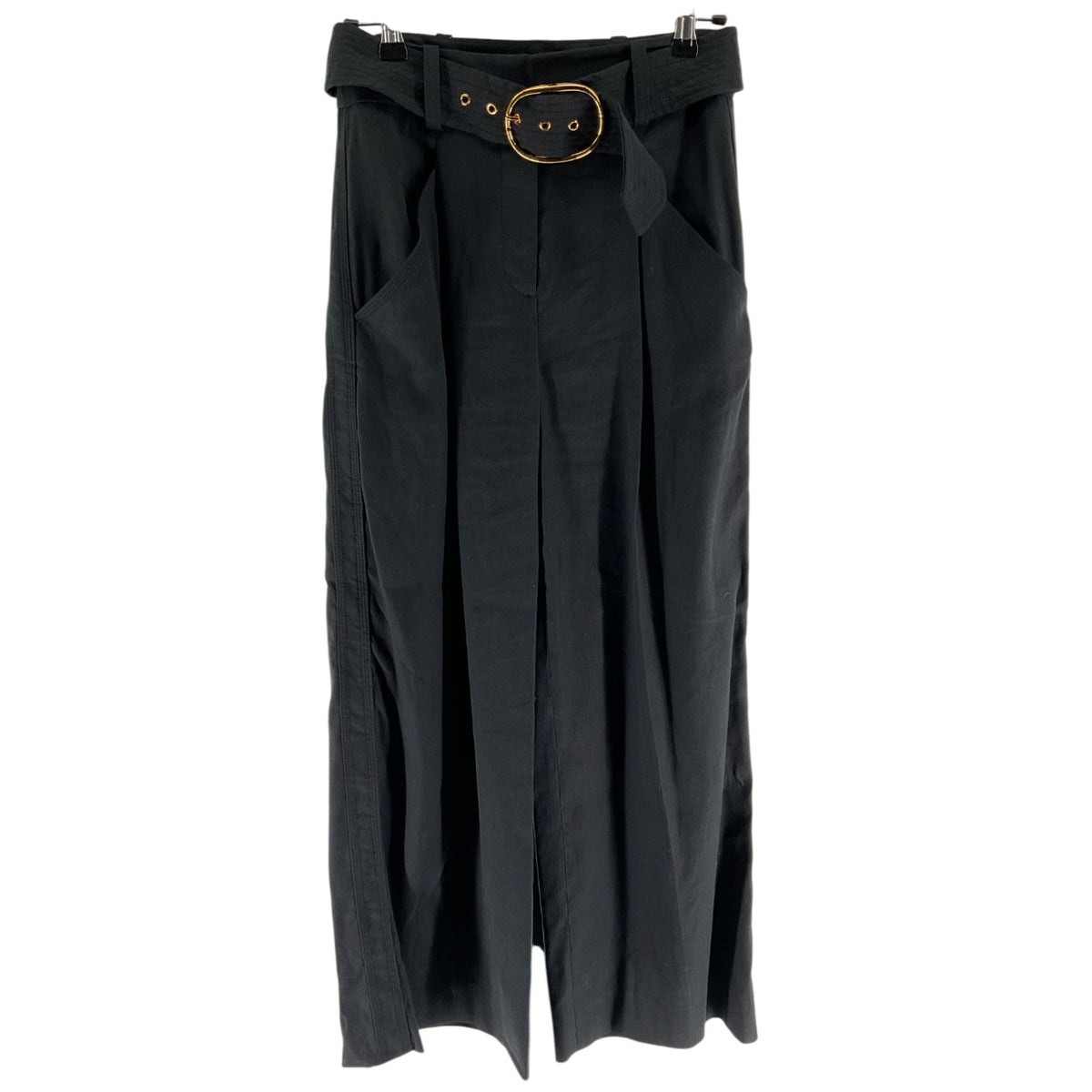 Veronica Beard Belted Black Rimini Trousers Size 0