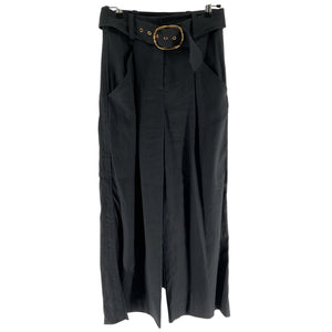 Veronica Beard Belted Black Rimini Trousers Size 0