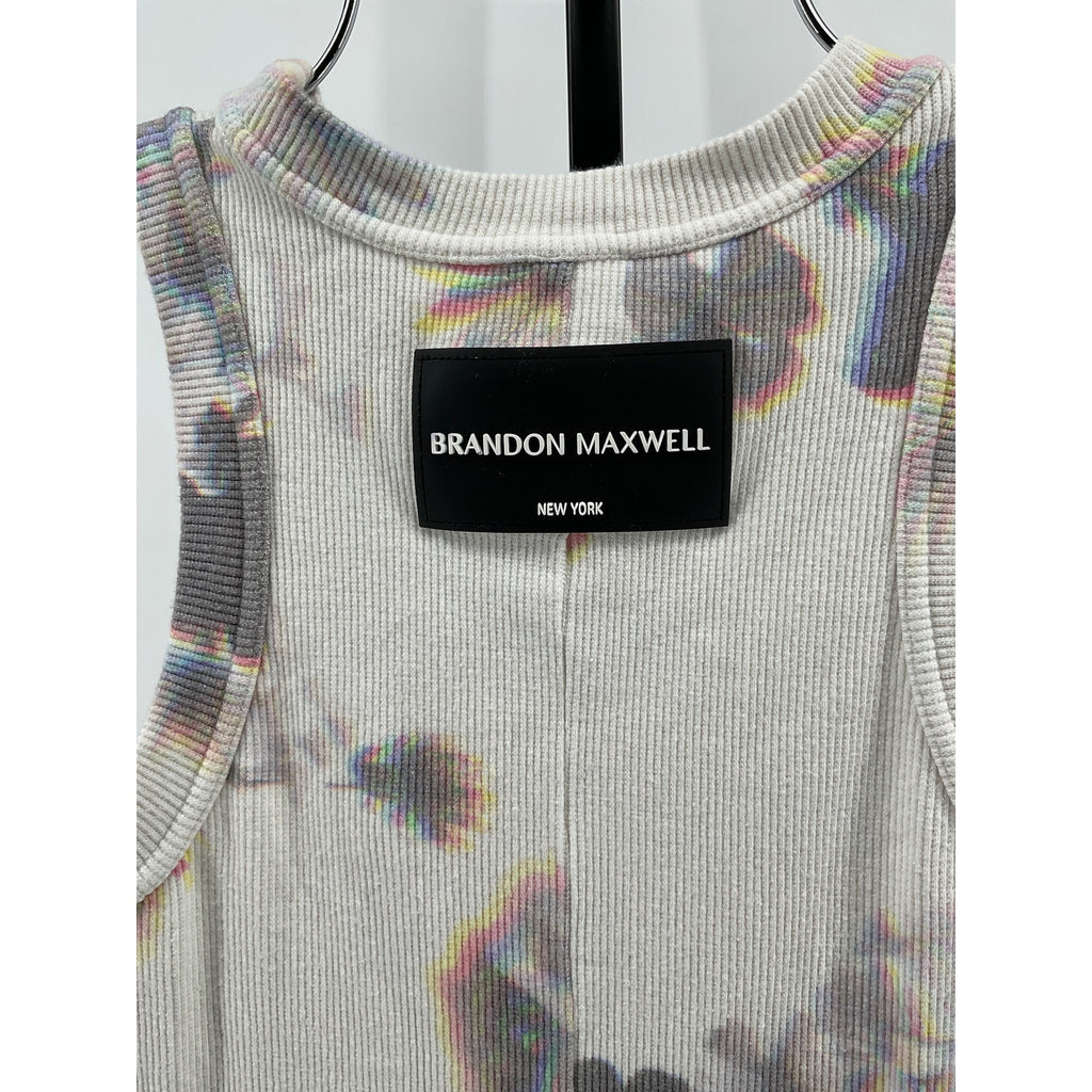 Brandon Maxwell 'The Caro' White Cotton Dress Size S