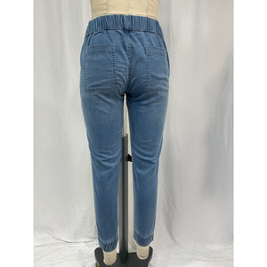 Hatch Kit Maternity Blue Lyocell Denim Jogger Size 0