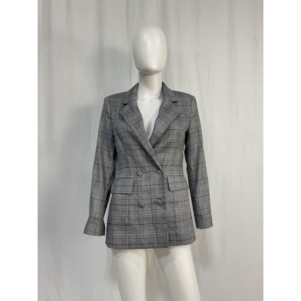 Majorelle 'Rhea' Black Polyester Blazer Size S