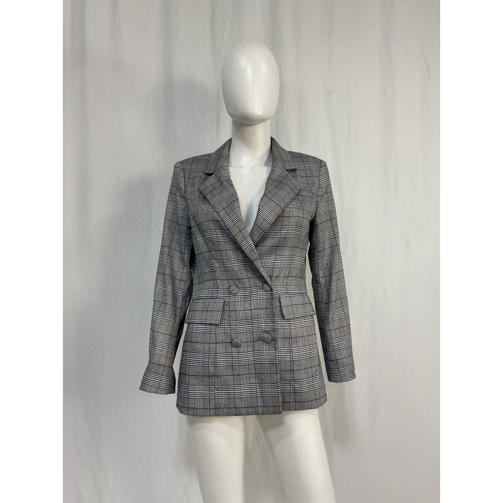 Majorelle 'Rhea' Black Polyester Blazer Size S