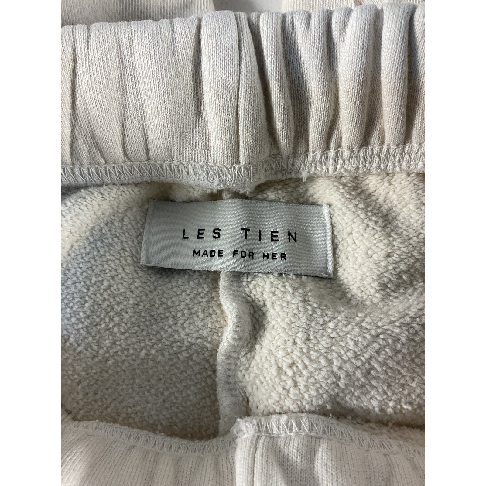 Les Tien 'Exclusive' Tan Cotton Sweatpants Size XS