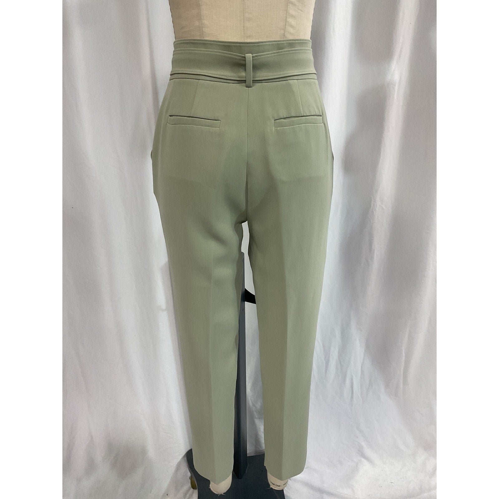Simkhai 'Remington' White Crepe Tapered Pant Size 4