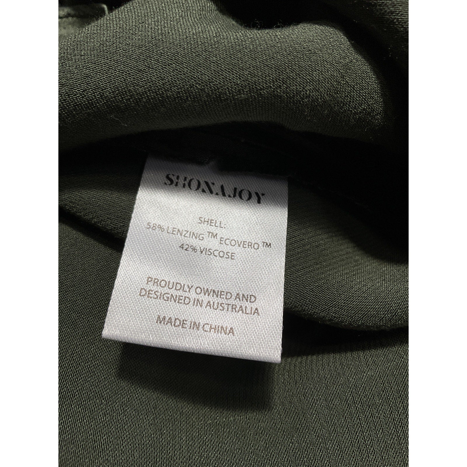 Shona Joy 'La Lune' Green Bias Cowl Midi Dress Size 4