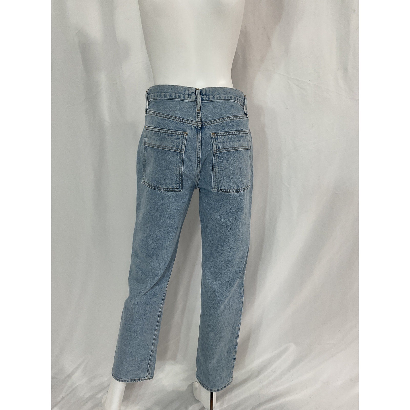 Agolde 'Cooper' Blue Cargo Denim Jean Size 25