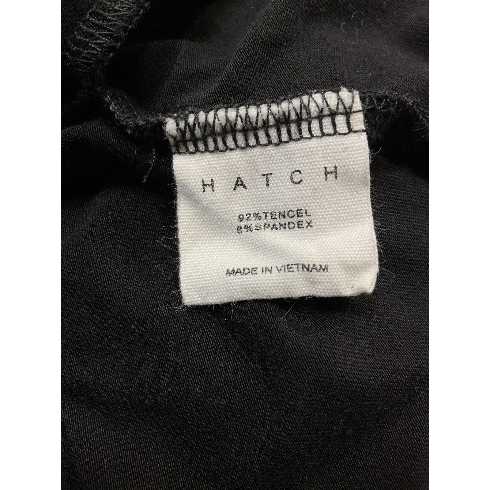 Hatch 'The Over/Under Easy' Black Maternity Pant Size M