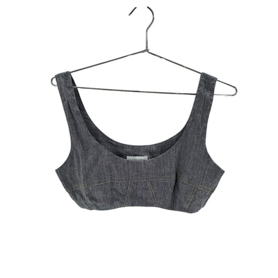Matthew Bruch Seamed Gray Bra Size 2 Top